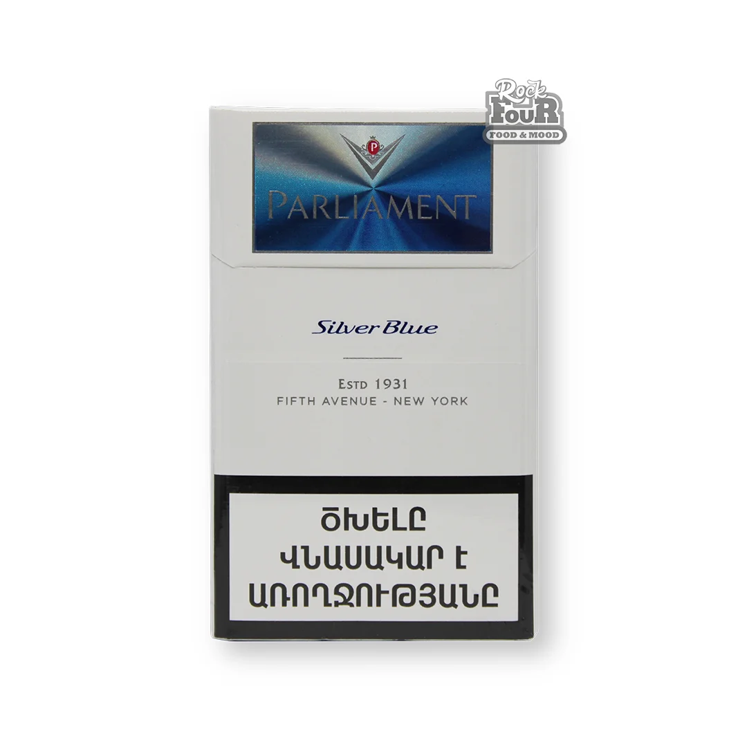 Cigarettes "PARLIAMENT Silver Blue"